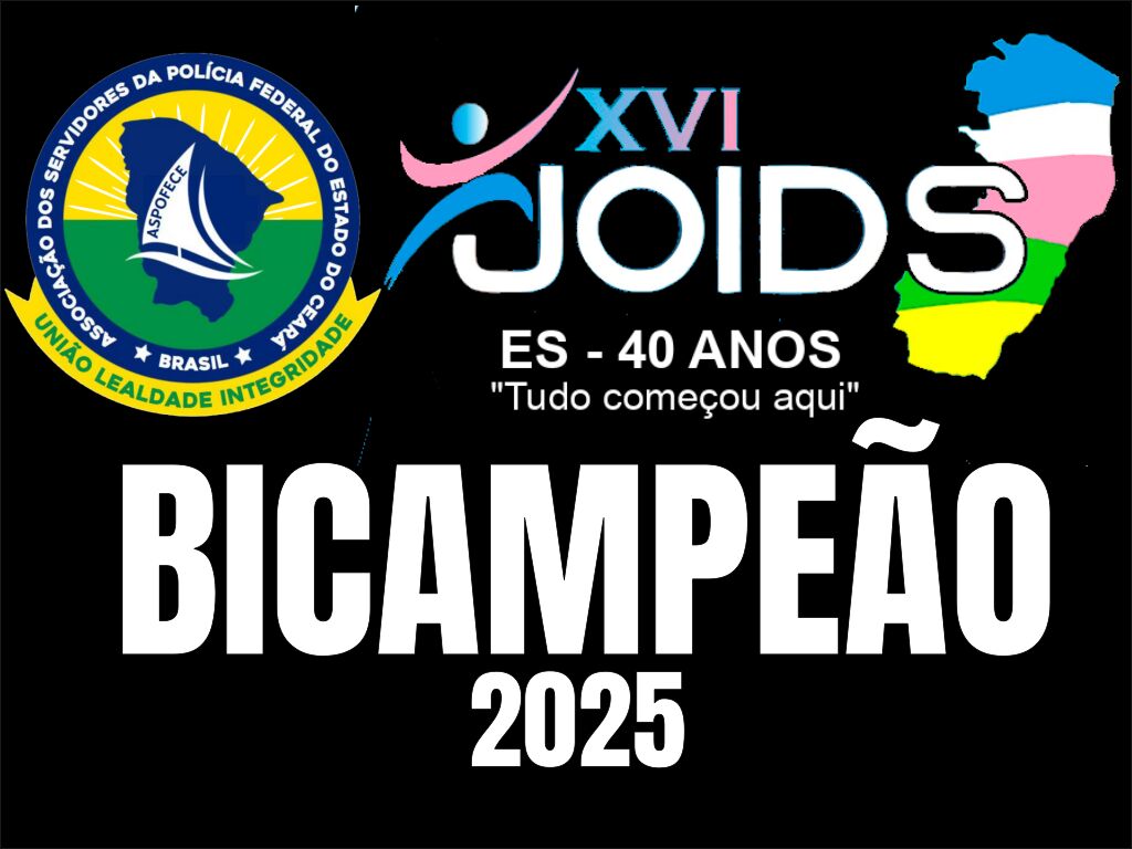 ASPOFECE sagra-se BICAMPEÃ nos XVI JOIDs 2025